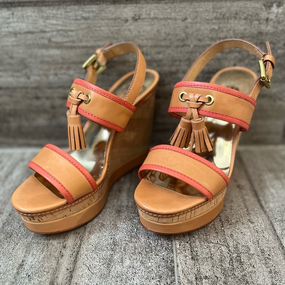 Coach wedge heels